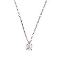 Collana Damiani Donna Veramore in Oro bianco Diamante 0.24 Ct 20055860 - 20055860
